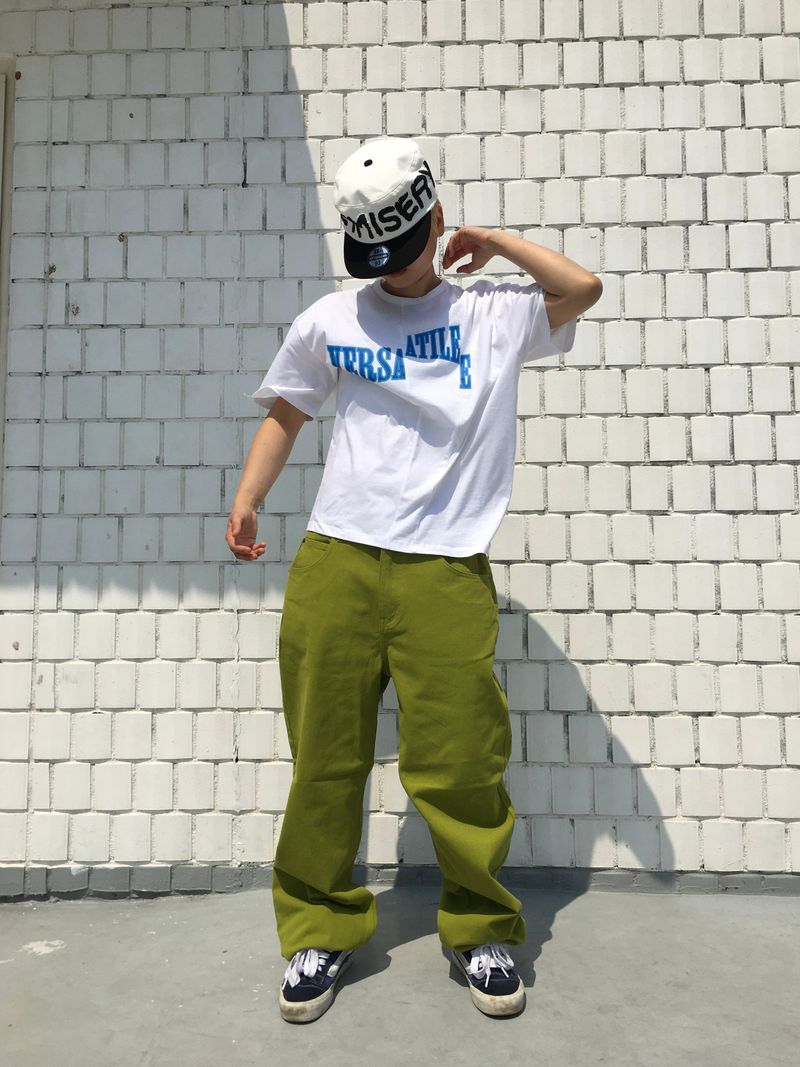 Colored Cotton Pants (3c)