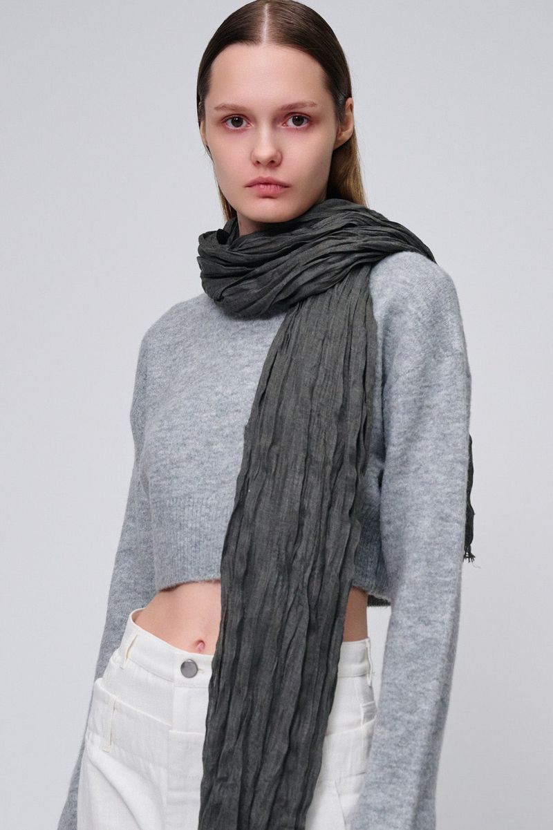 LIAN scarf_darkgrey