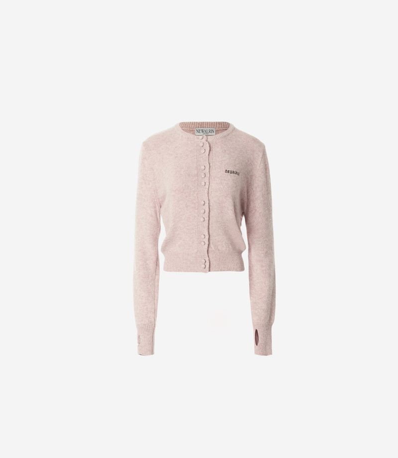 NEWALRIN Basic Cashmere Knit Cardigan