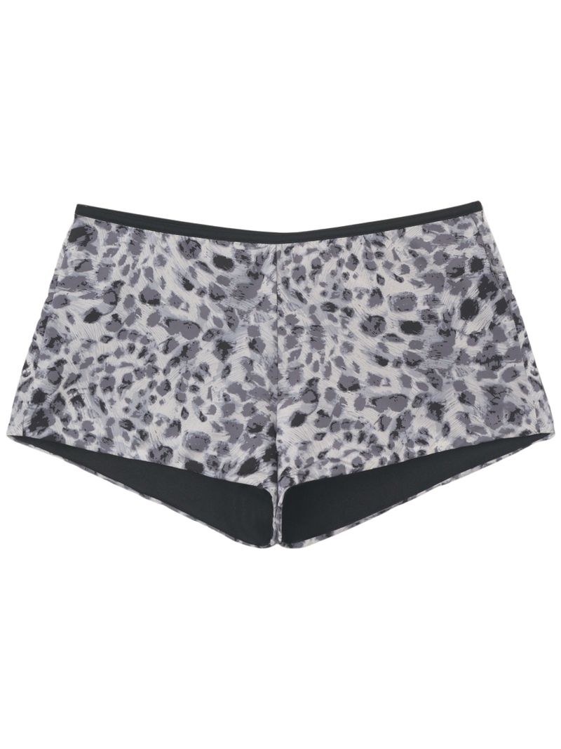 REVERSIBLE LOW-RISE SHORTS (NOIR BLACK/LEOPARD)
