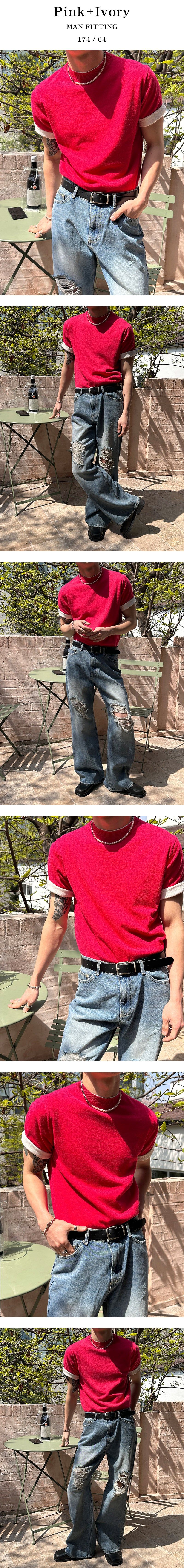 [S/S] Sun shine half knit(5color)