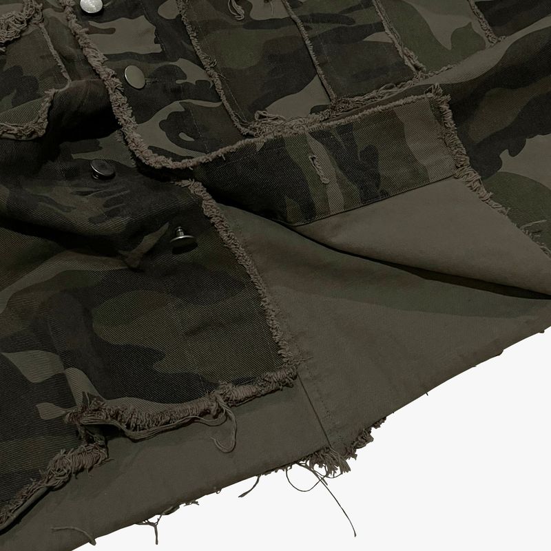 grunge camouflage jacket_khaki