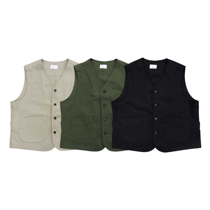 Vintage Button-Up Vest