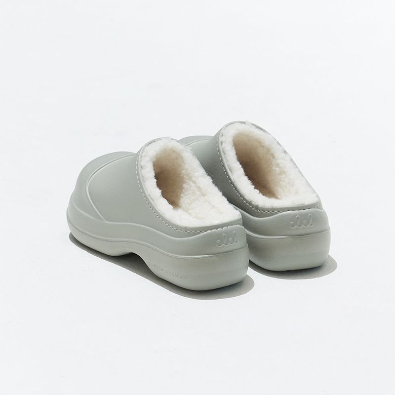 Wednesday Evening Winter Clog - Sage Green