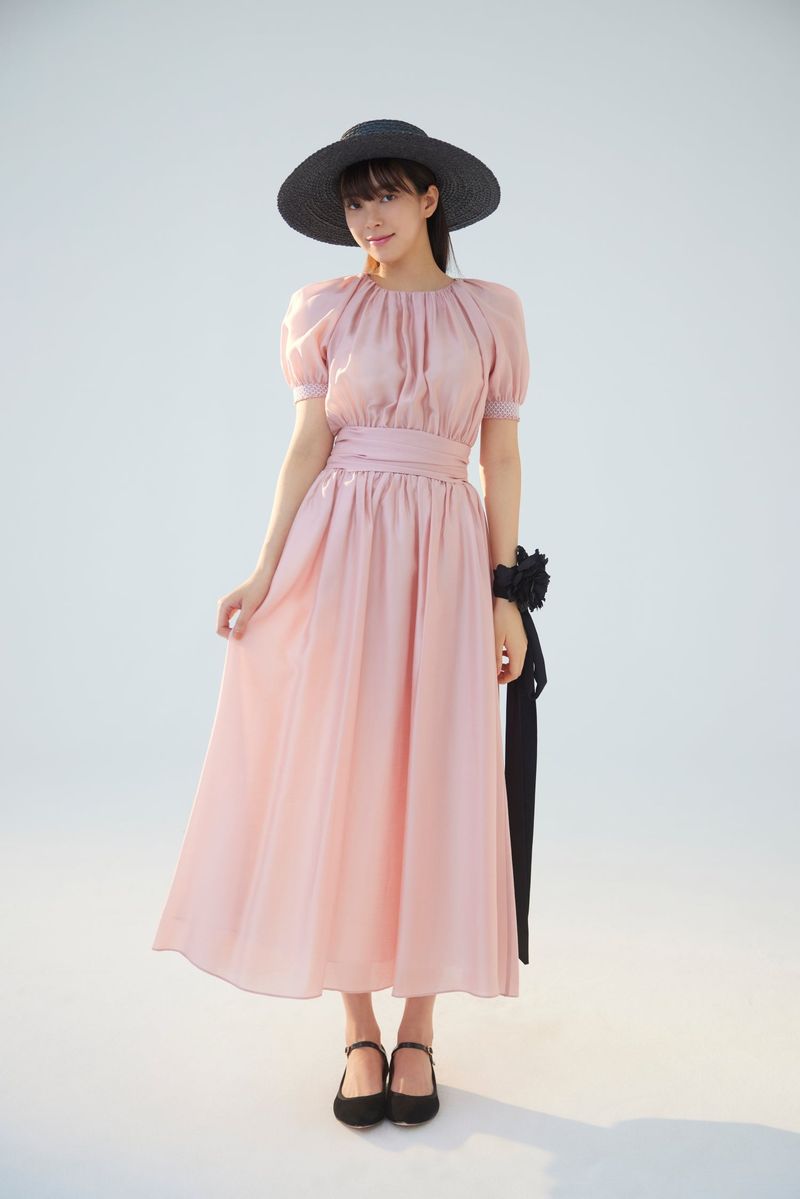 NO.4 DRESS - PINK ROSE