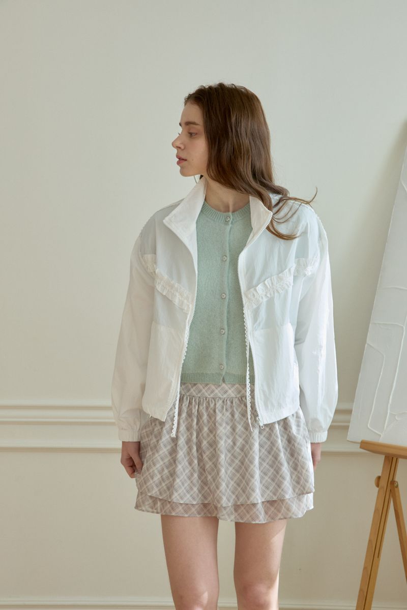 BUBBLE LACE WINDBREAKER