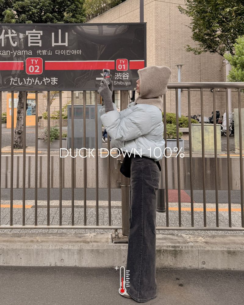 【MADE】Duck down padded jumper