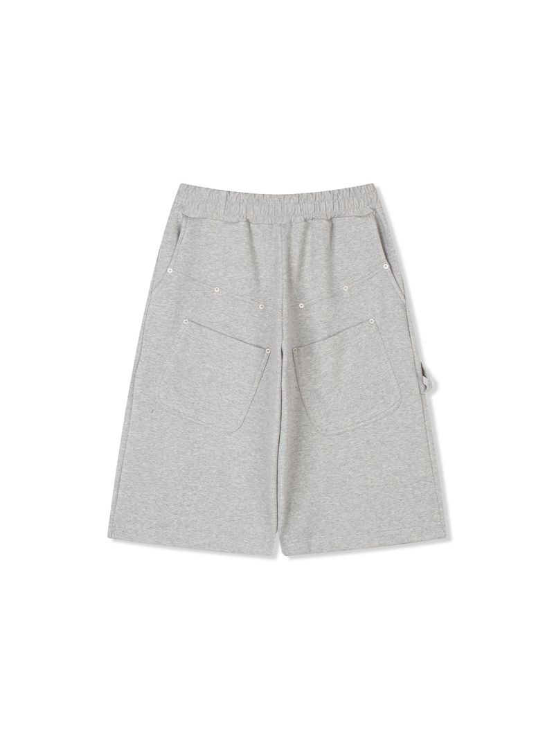Tens rivet bermuda sweatpants
