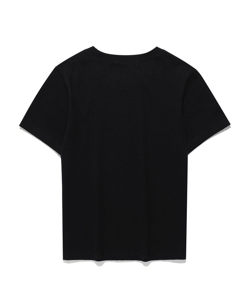 Crack Market Logo Tee Black (KIB6MFT513A)