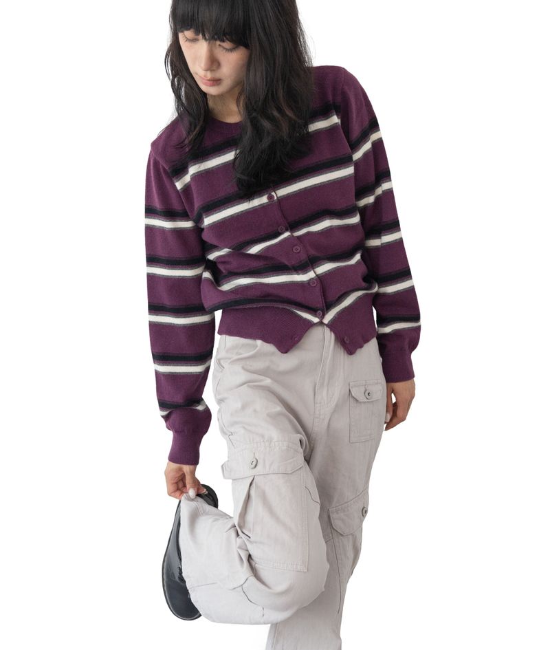 Marble Flare Work Pants