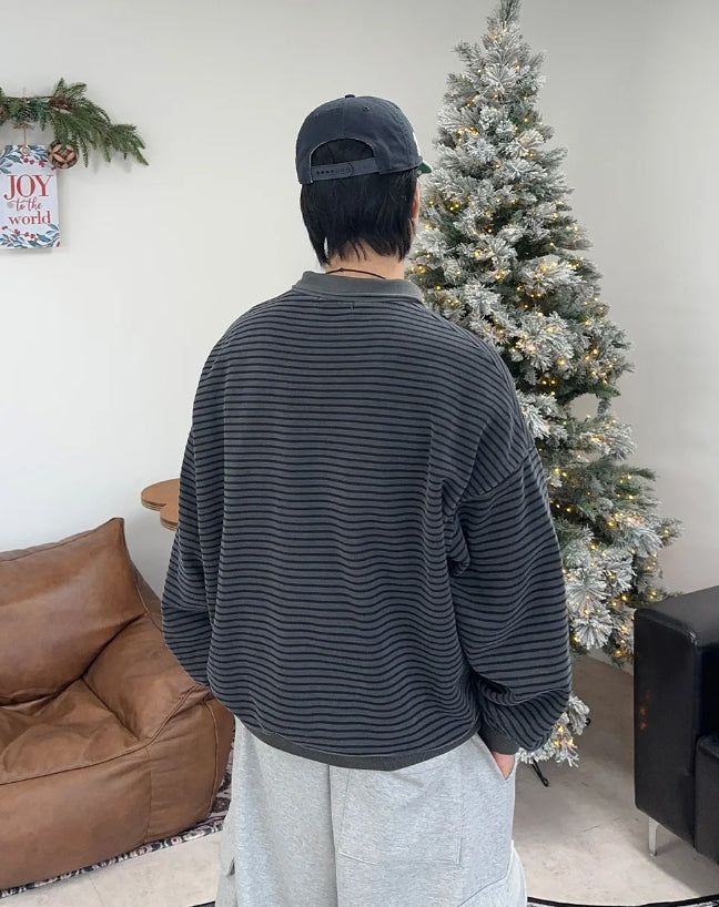 Peron Pigment Collar ST Sweatshirt