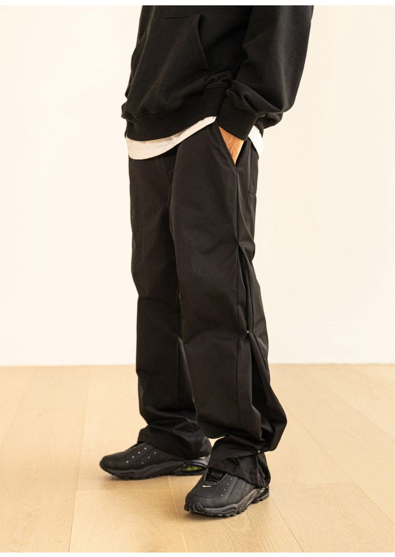 WIDE SLIT SNAP PANTS