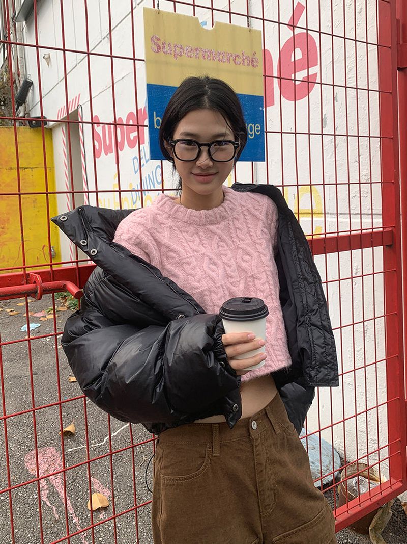 POUND CROPPED PADDING JACKET (6COLOR)
