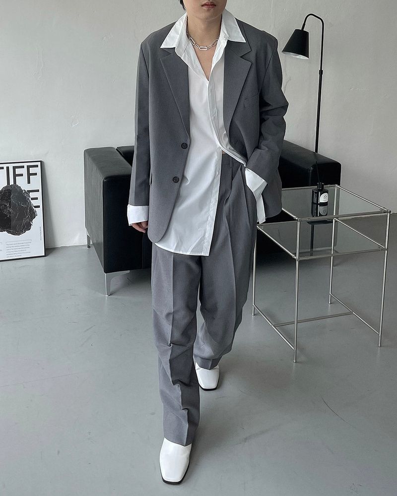 CR Dart Point Boxy Fit Jacket (2 colors)