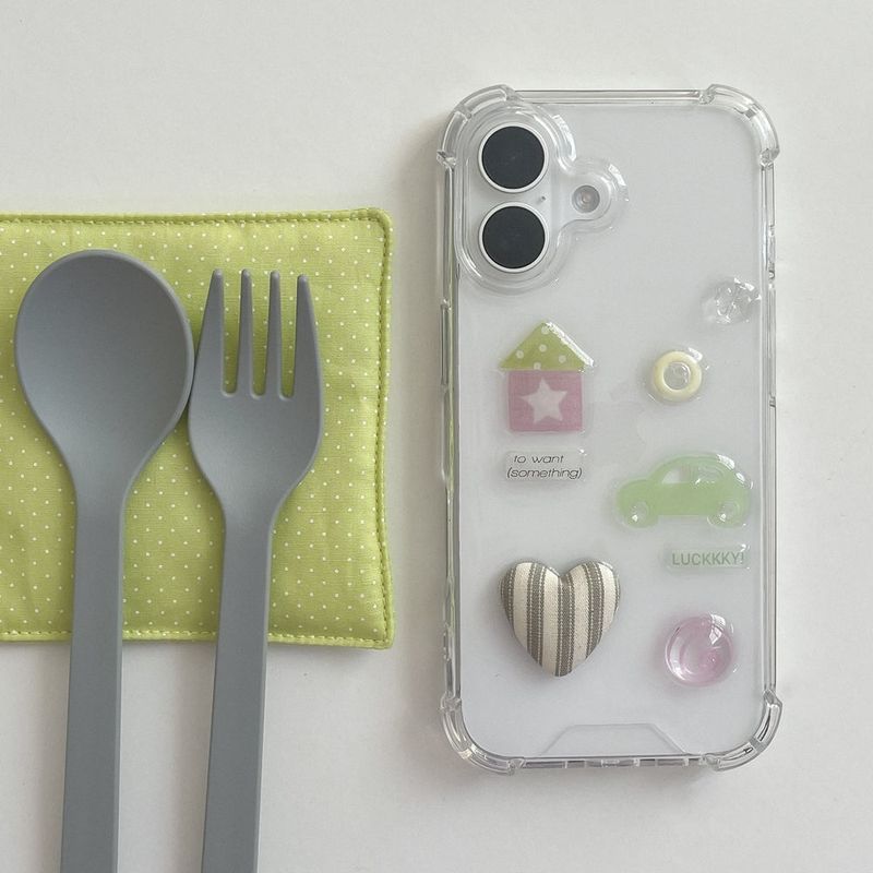 [made]Lucky drive ver resin phonecase 