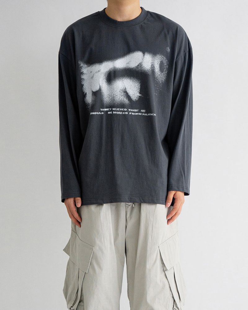 Bleed printing long sleeve