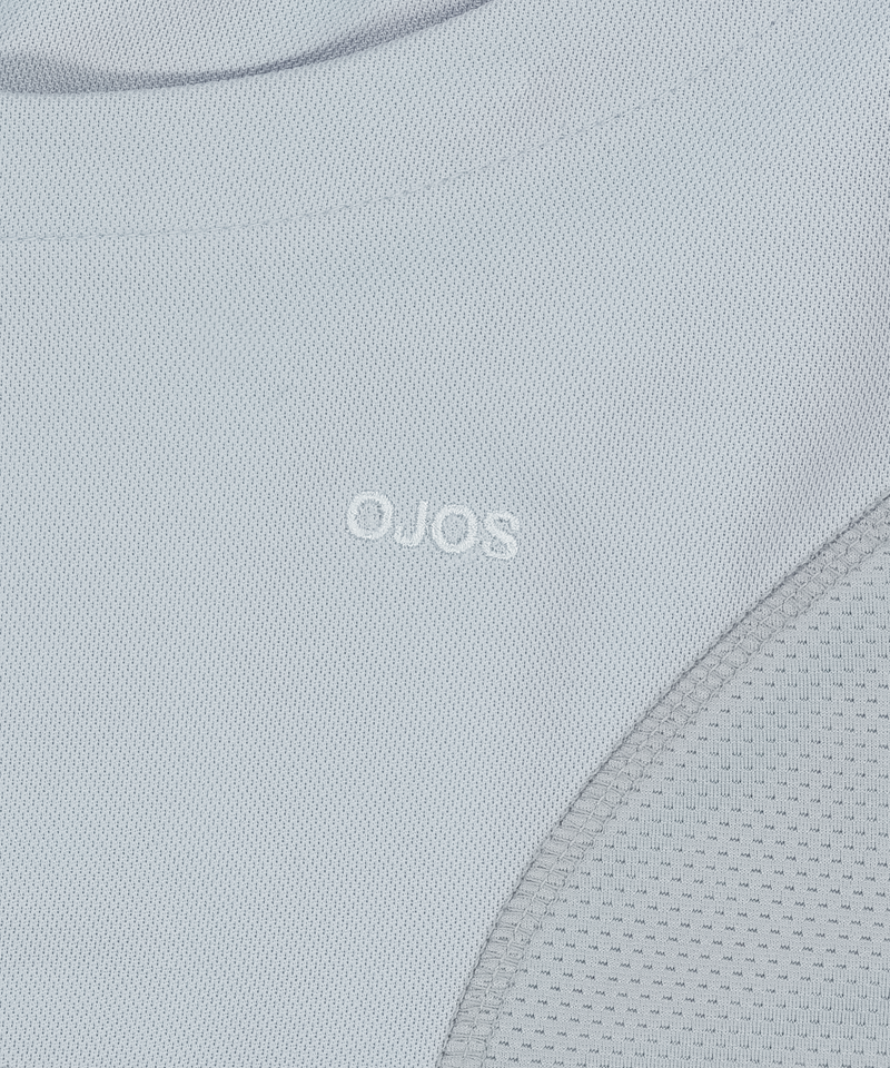 Detachable Collar T-shirt / Grey