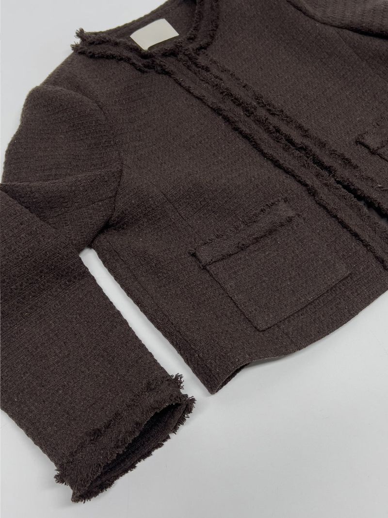 Sunday Fringe Tweed Jacket