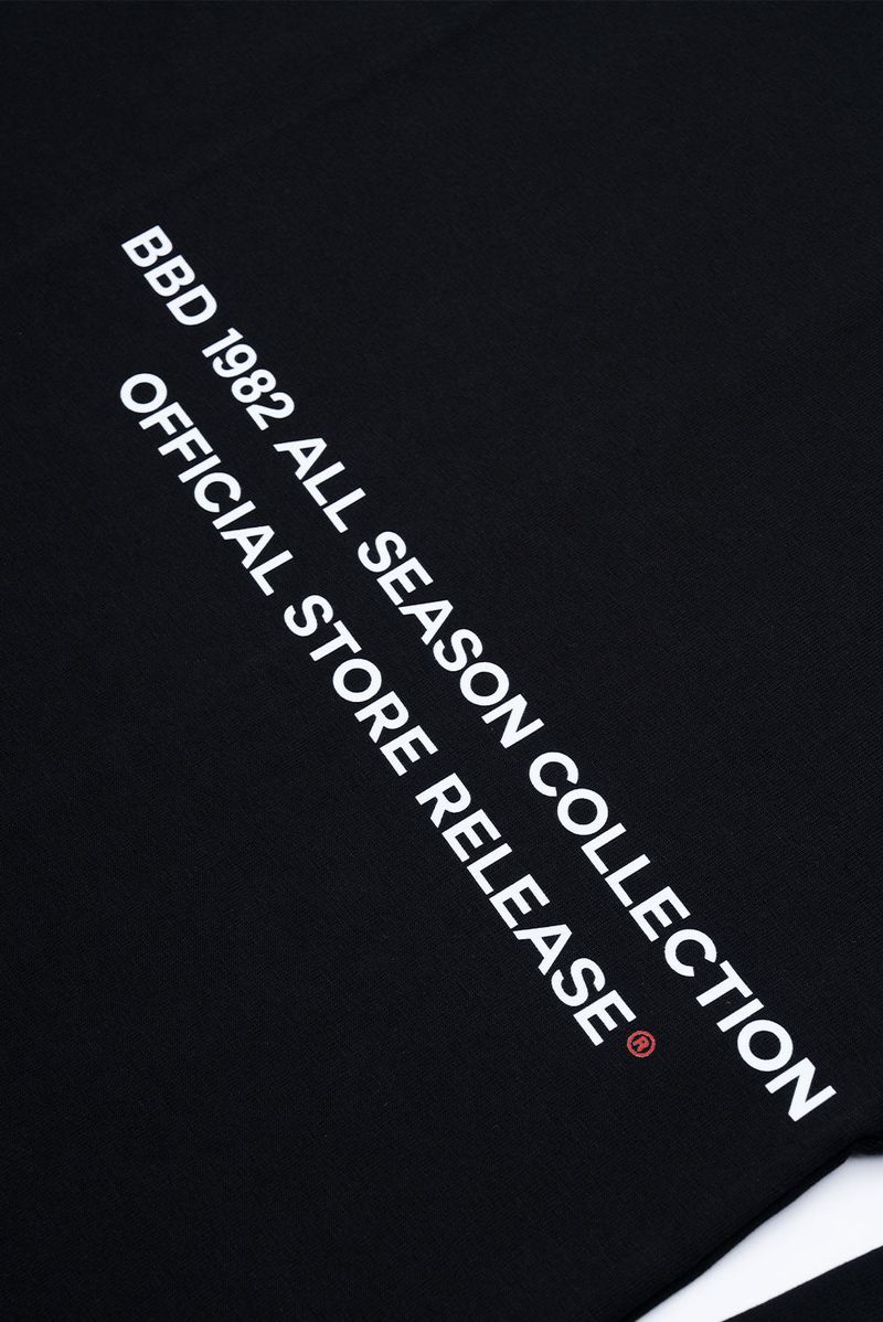 BBD 1982 ノーシンパシーロングTシャツ（ブラック）