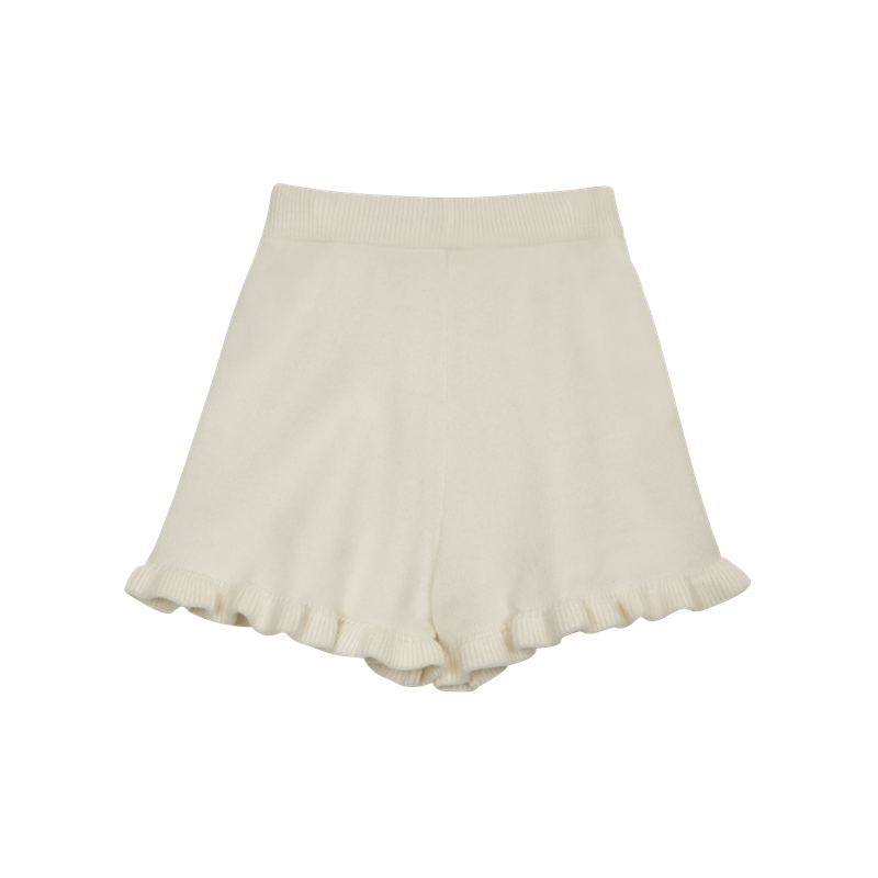 FAIRY FRILL KNIT SHORTS
