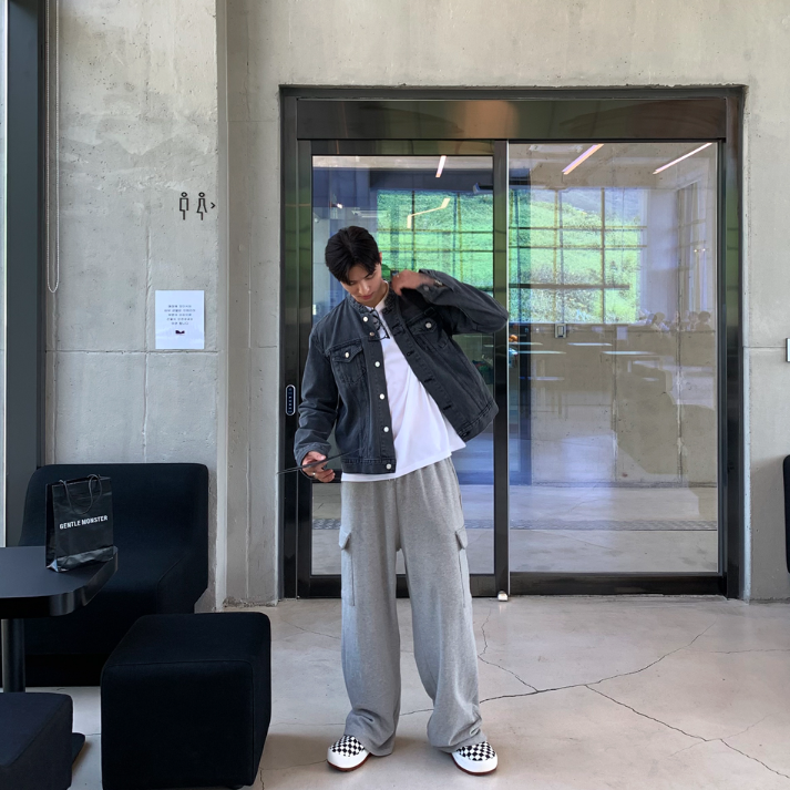 First Semi-Over China Denim Jacket