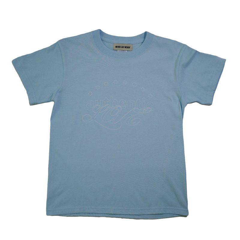 neversaynever®︎（ネバーセイネバー）の「authentic love T-shirt skyblue（Tops）」