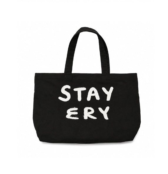 Daisy Patch Lettering Big Tote Bag