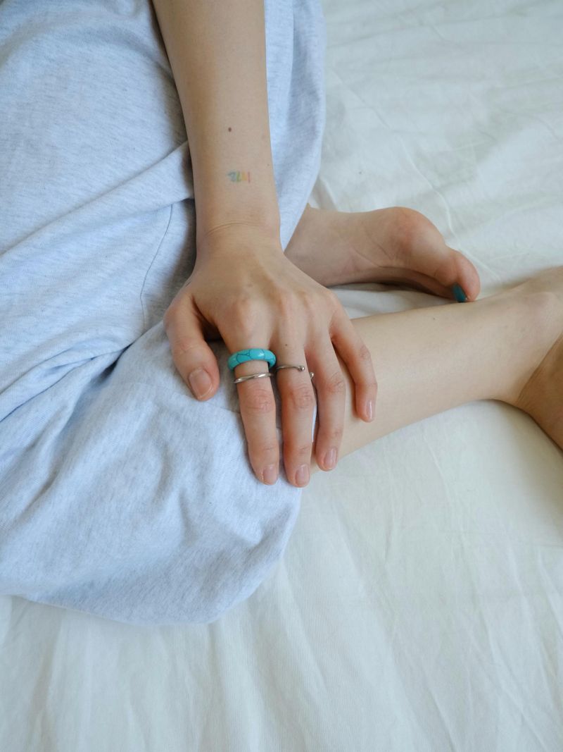 natural stone ring