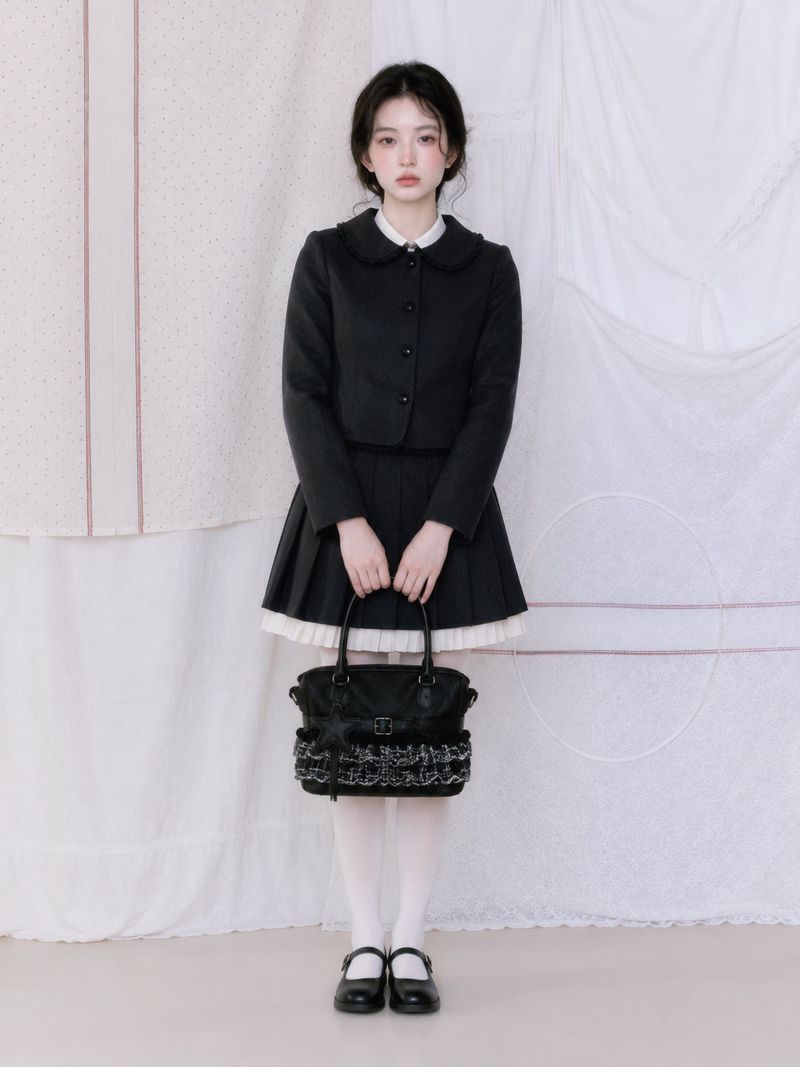 STAR FRILL BAG (3COLOR)