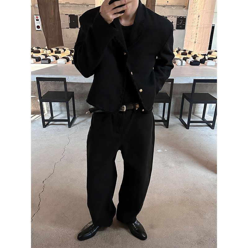 [S/F] Tail cutting tweed jacket(2color)
