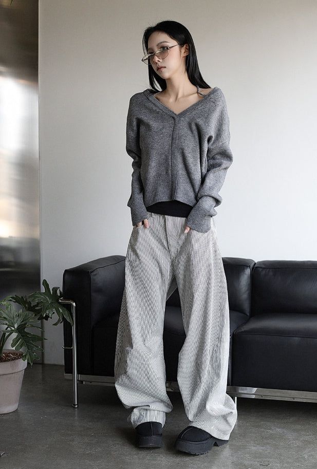Stripe Forming Pants