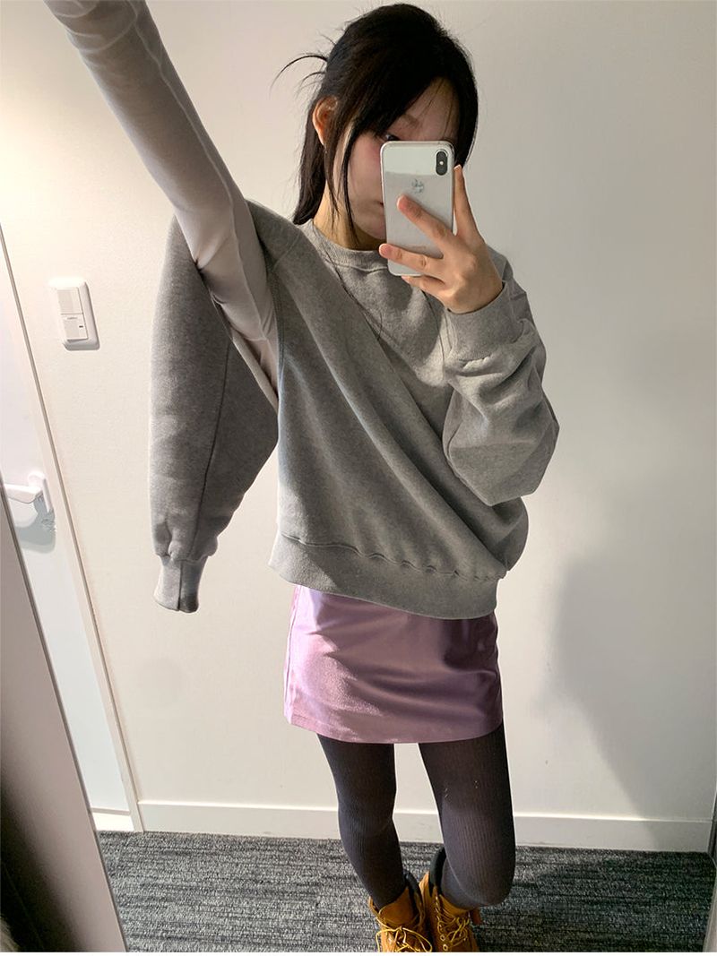 CIRCLE HOLE SWEAT SHIRT (3C)