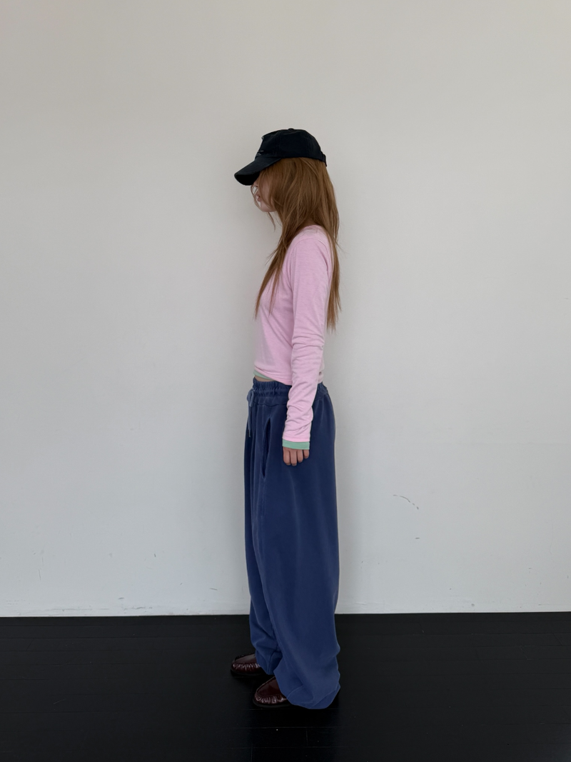 pigment wide sweat pants