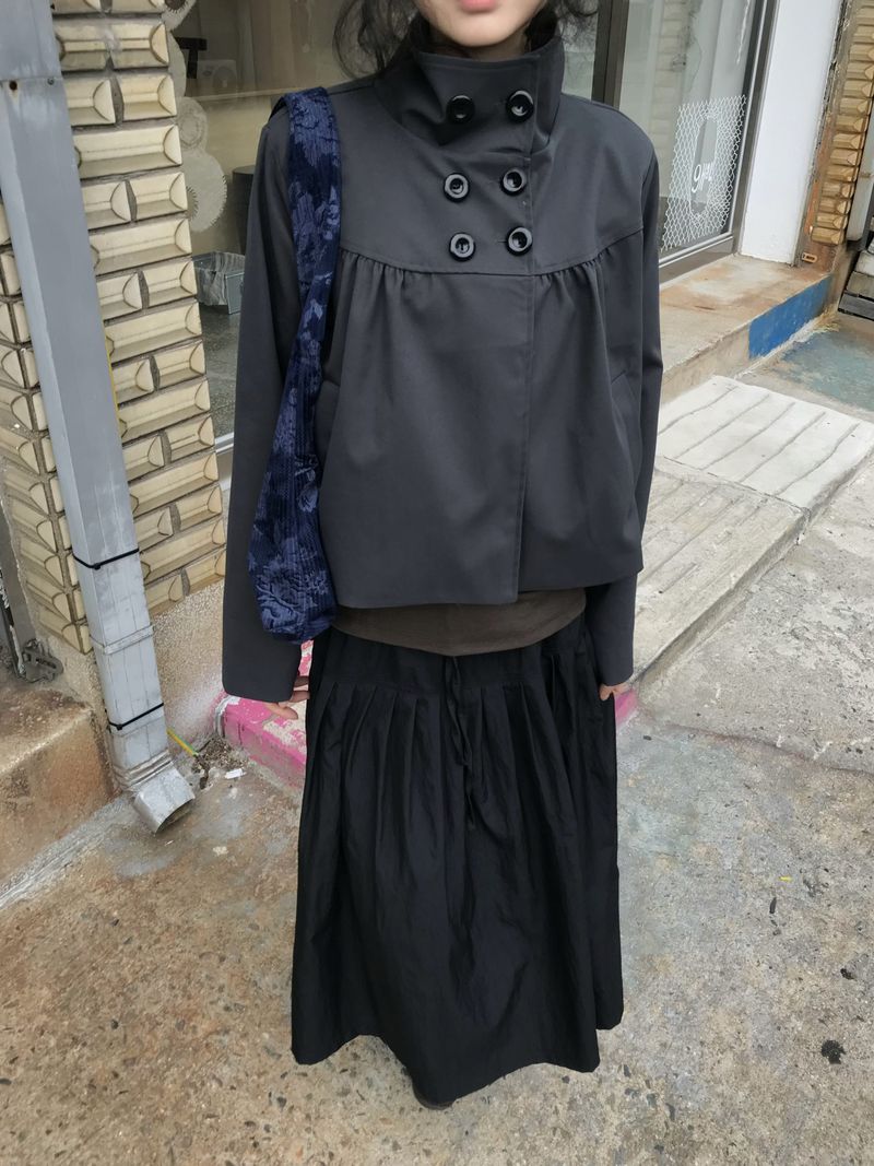 ショート ダブルブレストジャケット