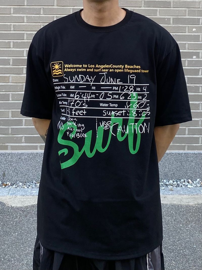 surf lettering half T 2C