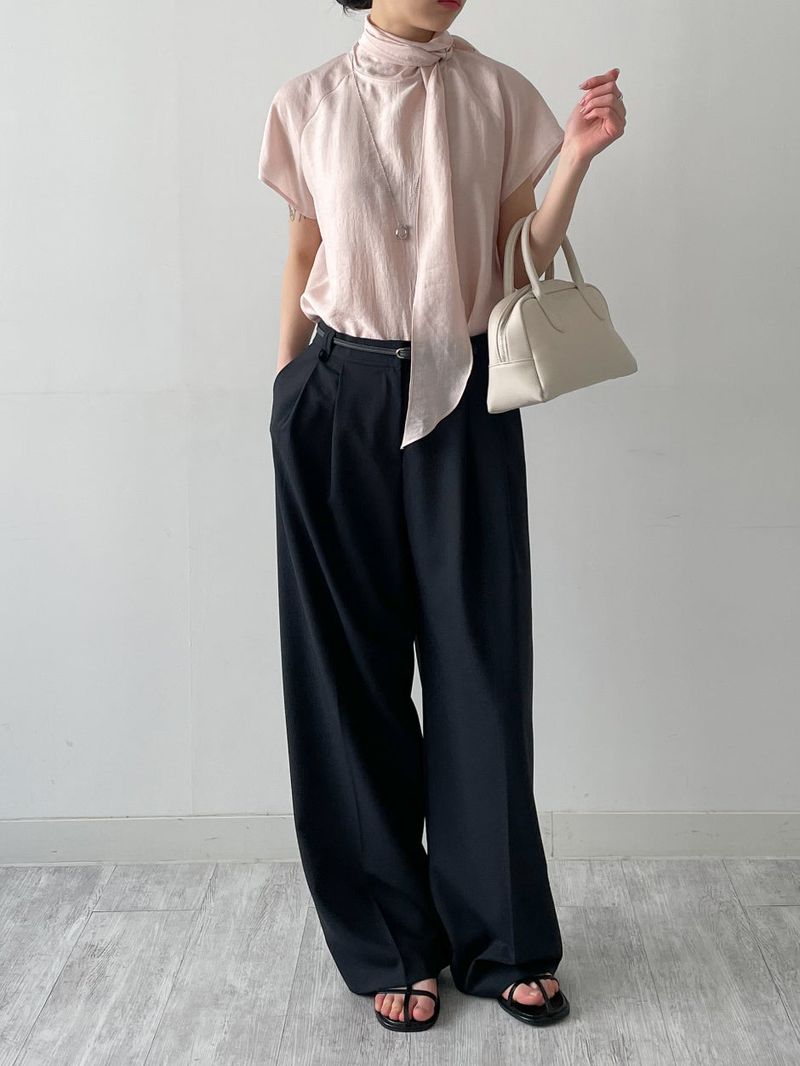 INCHANT ME(インチャントミー)の「Florence Two Tuck Wide Slacks(Pants)」