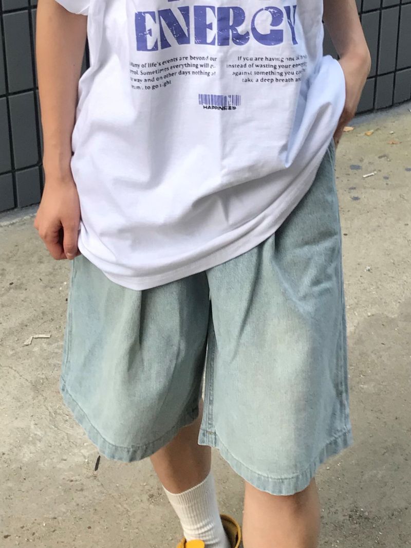 Arco iris（アルコイリス）の「Caracola denim half pants（Pants）」