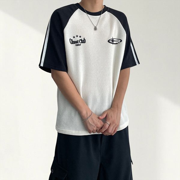 voarc（ボアク）の「Gos Reglan Track Knit Short Sleeve (3 colors)（Tops）」