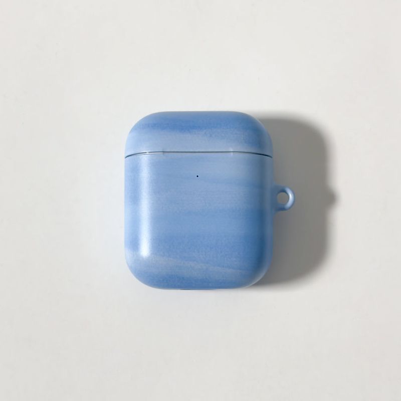 a3b3（エースリービースリー）の「Blue Canvas (Airpods Matt Case)（Smartphone Accessories）」