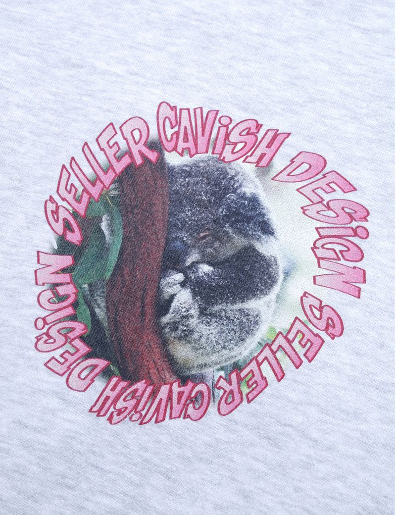SLUMBER KOALA SWEATSHIRT LIGHT GREY(CV2CFUM461A)