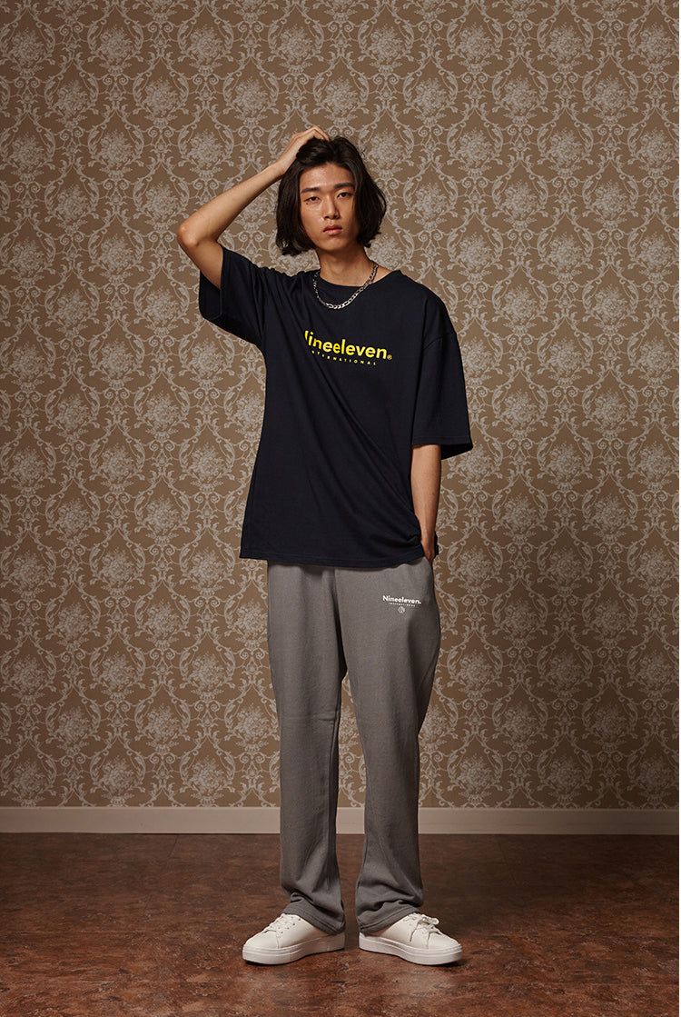 Pigment washed training pants