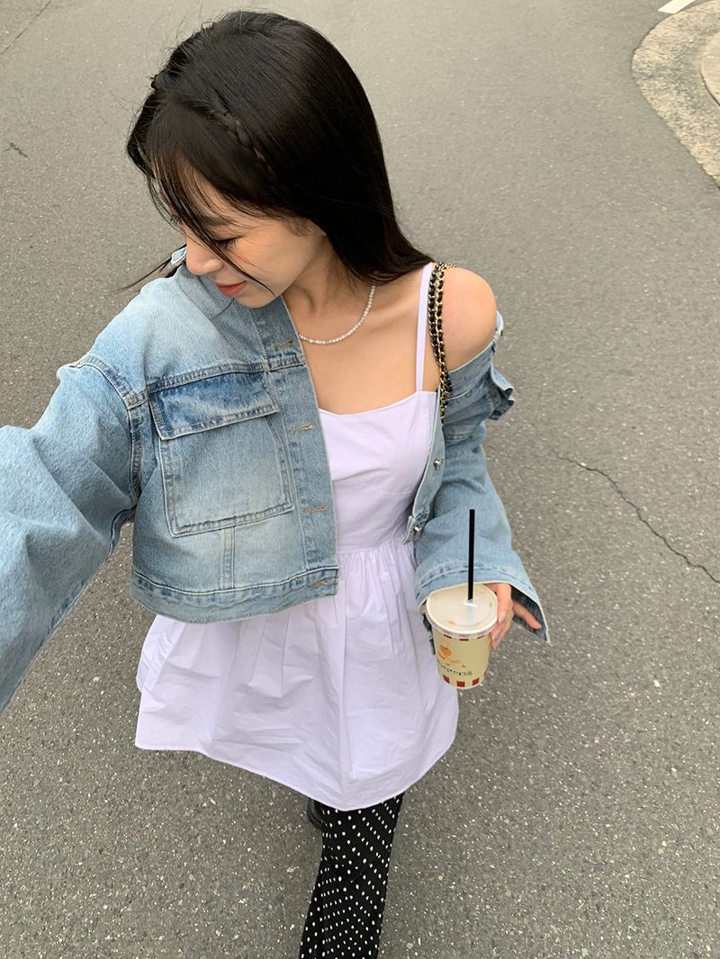 [MADE] Dot Pleated Long Bootcut Pants
