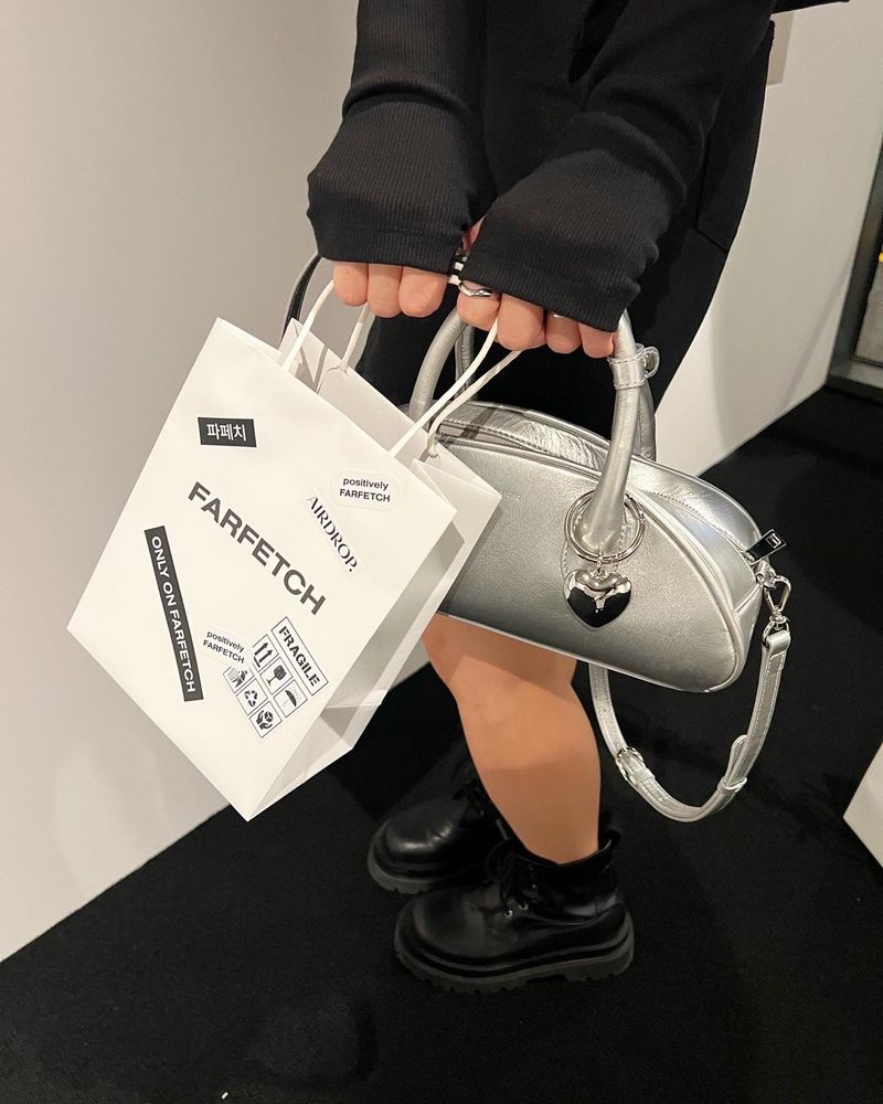 VIVICHO SILVER HEART KEYRING