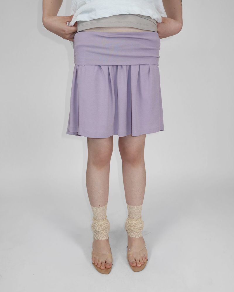 RIPPLE FOLDING SKIRT