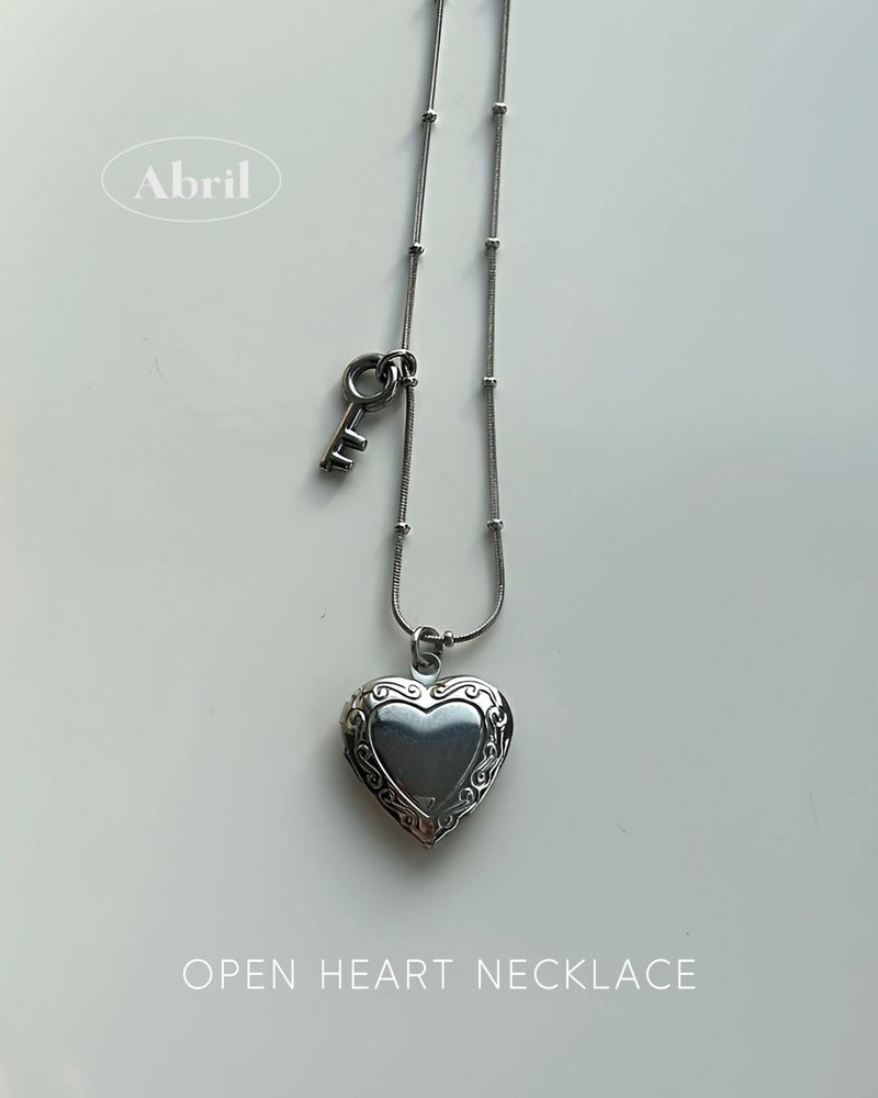 Open Heart Necklace