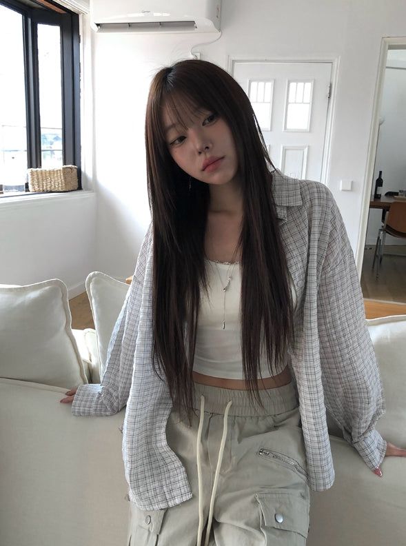 anyonemore（エニーワンモアー）の「Ramon Overfit Check Shirt（Tops）」