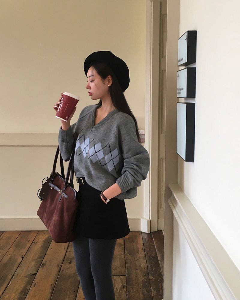 [3color] Nouvel, suede buckle shoulder bag & toad bag