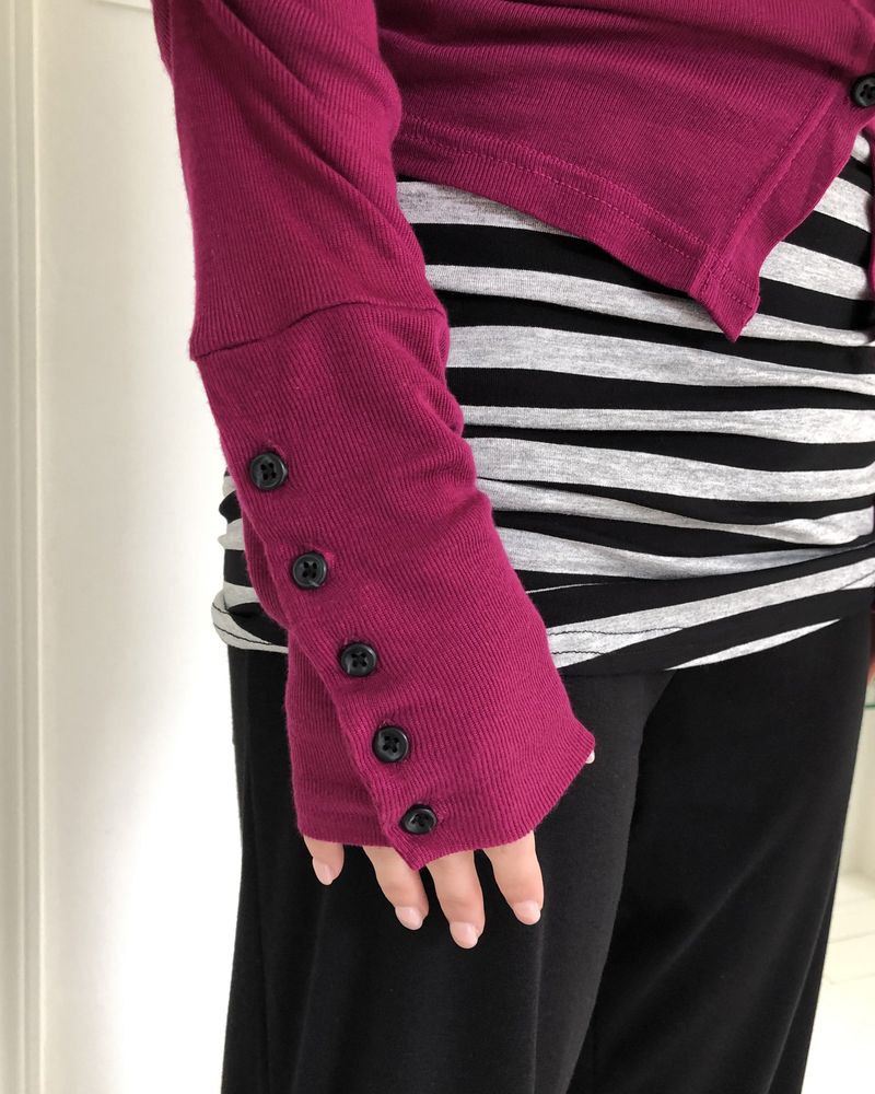 Sieron Tencel Button Cardigan