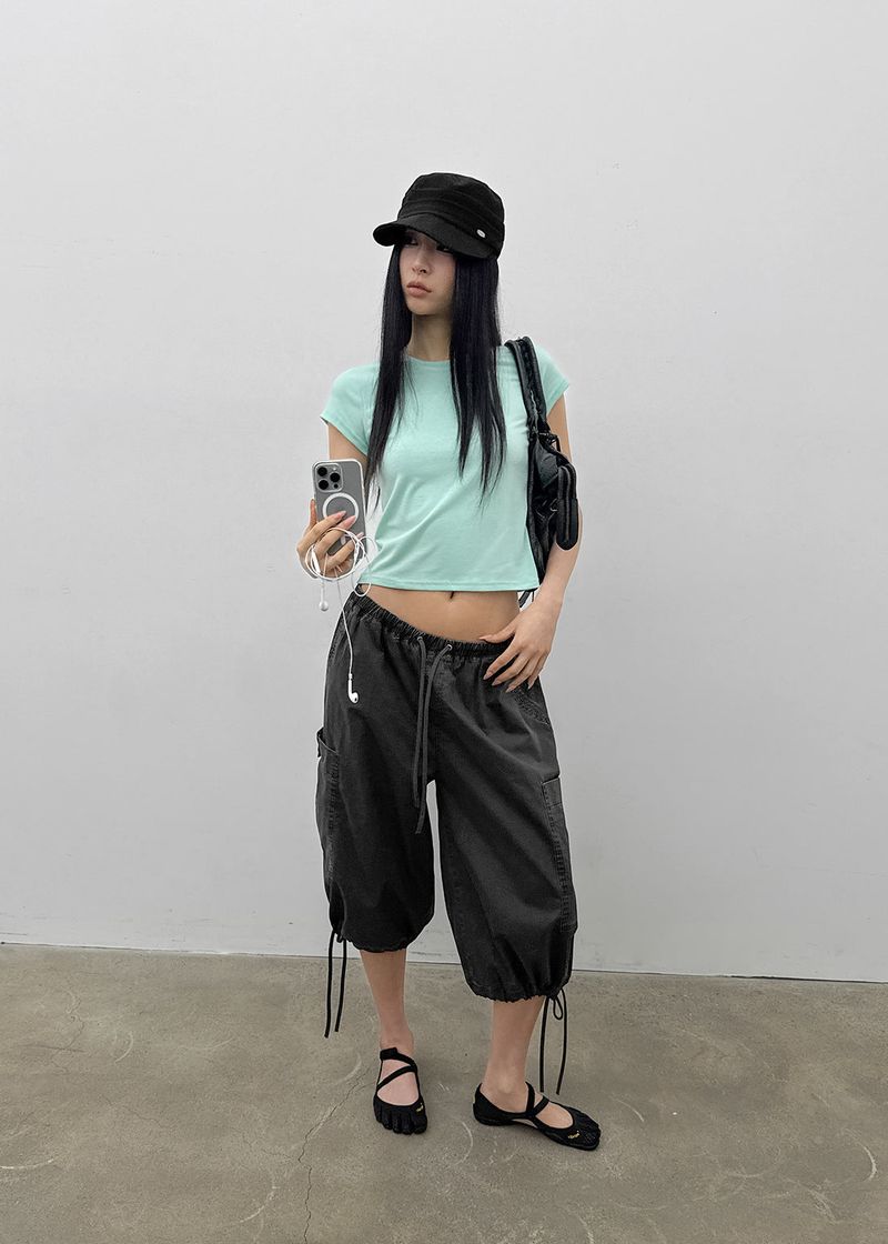 [MADE] Pico Cotton Cargo Bermuda Pants