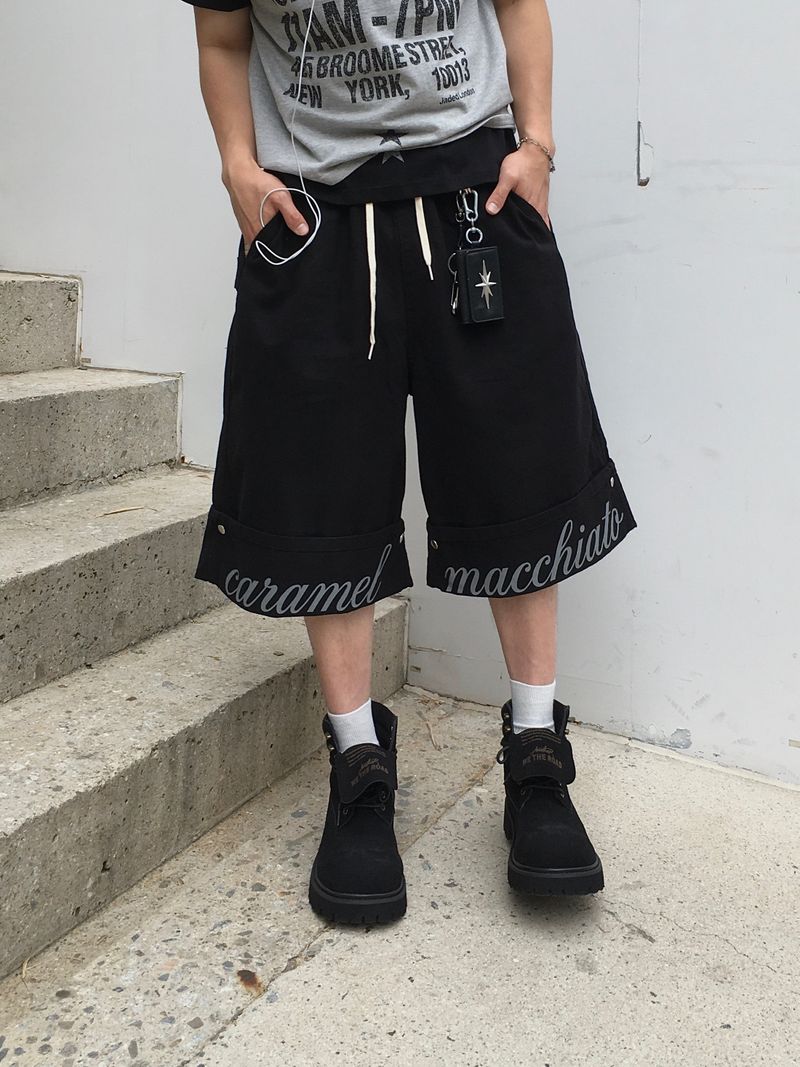 Top Chicano Roll-Up Bermuda Pants 2C